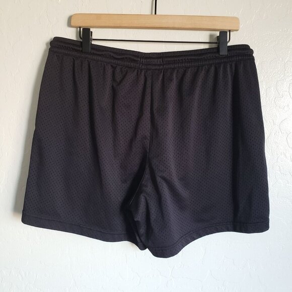 Tillys RSQ 6" Rescue Mesh Shorts Black Size Men's XL Lightweight Drawstring - Picture 6 of 7